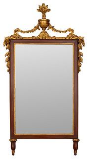 Italian Neoclassical Giltwood Mirror, Ca. 19th C.