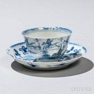 Blue and White Cup and Dish 青花茶杯及茶托
