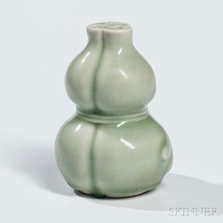 Celadon-glazed Vase龍泉葫蘆瓶