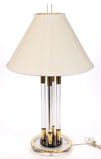 MID-CENTURY MODERN BAUER CLEARLITE TABLE LAMP