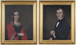 Pair of Early Massachusetts Portraits