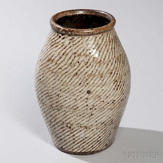 Stoneware Vase, 陶罐