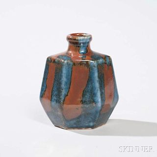 Bottle Vase,六方矮瓶