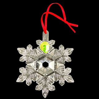 Waterford Snow Crystals Ornament with Original Box 