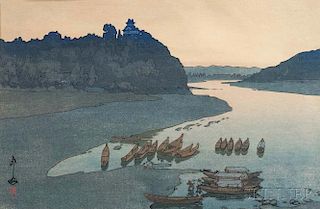Hiroshi Yoshida (1876-1950), Kiso River 吉田 博