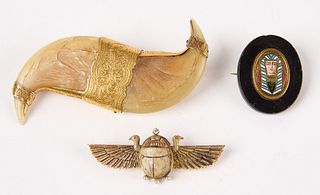 Three Middle Eastern Brooches