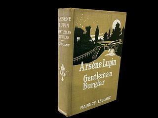 Maurice Leblanc "Arsene Lupin Gentleman Burglar" 1910 Donohue & Co.