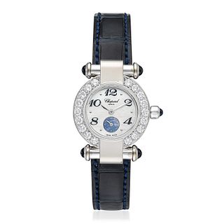 Chopard Imperiale Ladies' in 18K White Gold with Factory Diamonds