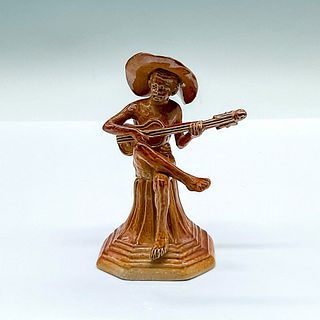 Doulton Lambeth George Tinworth Merry Musician Figurine