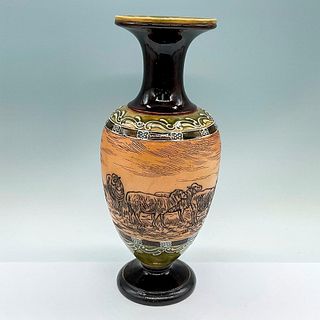 Doulton Lambeth Hannah Barlow Stoneware Vase