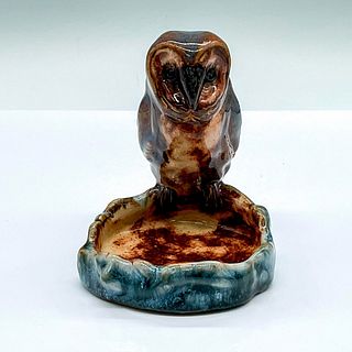 Royal Doulton Lambeth Stoneware Bibelot, Owl