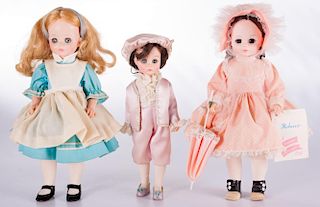 Madame Alexander Vintage Doll Trio