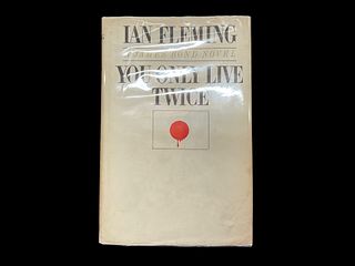 Ian Fleming, "You Only Live Twice", A James Bond Novel Book Club Edition