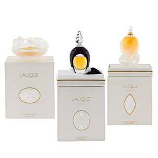 Lalique Crystal Flacons