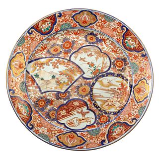 Imari Charger, Late 19th/early 20th Century