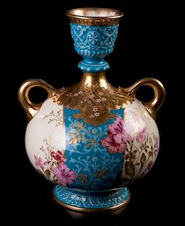 Royal Bonn Porcelain Two-Handled Vase