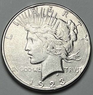 1923-S Peace Silver Dollar 