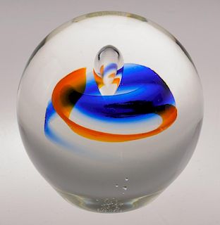 University of Virginia Edition Glass Paperweight