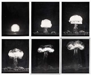 Atomic Bomb Detonation, Six Photographs 