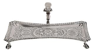 Beverley Family George II English Silver Snuffer Stand