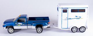 Breyer Traditional Truck and Two Horse Trailer