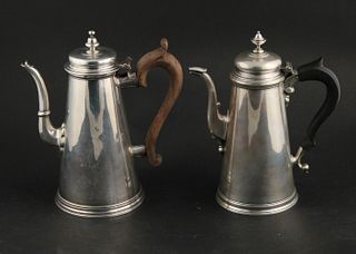 Sterling Silver 18th C. Coffee Pot