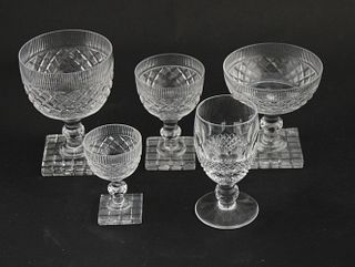 Group of Assorted Colorless Glass Stemware