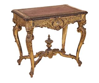 Rococo Revival Giltwood Center Table