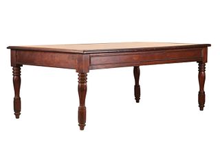 Late Victorian Walnut Library Table