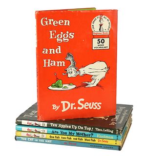 Five Vintage Dr. Suess Books