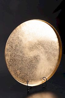 Indian Hammered Brass Tray