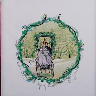 P. Buckley Moss "Wedding Wreath" 398/1000