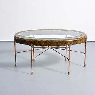 Neoclassical Coffee Table, Manner Of Maitland Smith