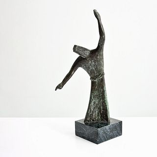 Larry Mohr Bronze Figural Sculpture