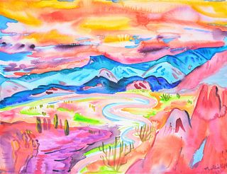 Phyllis Kapp Watercolor Landscape Painting