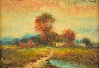 Hudson Mindell Kitchell Landscape Painting