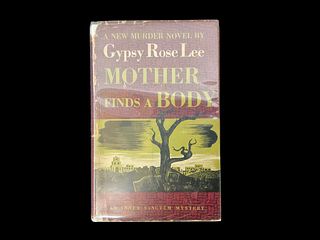 Gypsy Rose Lee "Mother Finds a Body" 1942 First Edition Signed