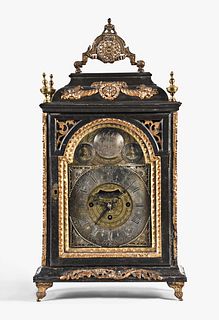 An 18th century Austrian grand sonnerie striking table clock by Johann Michael Edlinger