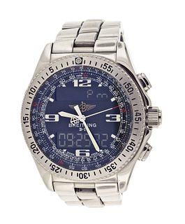 A Breitling B-1 ref. A68062 quartz wrist chronograph with boxes and papers
