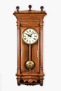 Waterbury Clock Co. Regulator No.11 hanging clock