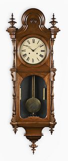 Welch, Spring & Co. Regulator No. 5 hanging clock