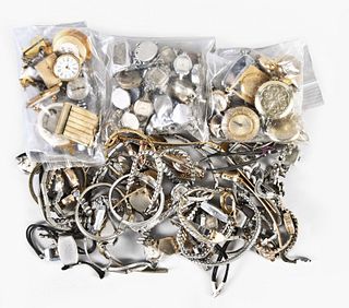 A large lot of lady's wrist watches