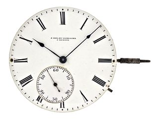 A spring detent pocket chronometer movement by A. Golay Leresche