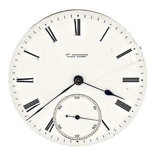 A good spring detent pocket chronometer movement by Hri. Grandjean