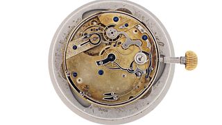 A good late 19th century Swiss minute repeating chronograph movement for J.W. Benson