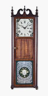 An early 19th century Maine shelf clock by John Taber