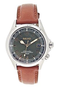 A Seiko Alpinist ref. 6R15 - 00E1 wrist watch