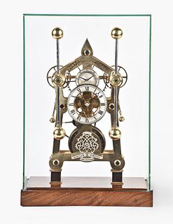 A late 20th century skeletonized John Harrison Sea Clock by Sinclair Harding