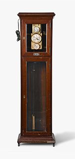 An early 20th century Warren Telechron type A master clock