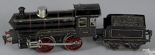 Marklin 1041 Gauge I Windcutter train engine and tender